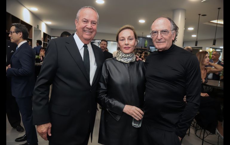 Jorge Gómez España, Martha Collignon y Alejandro Gómez. GENTE BIEN JALISCO/CLAUDIO JIMENO