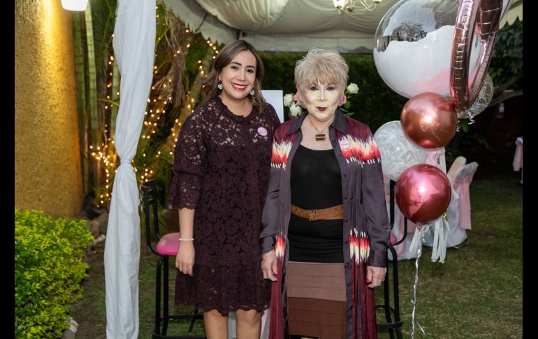 Alexa Cervantes y Aida Cuevas de Cervantes. GENTE BIEN JALISCO/JORGE SOLTERO