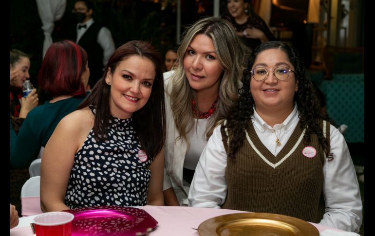 Ana Cecilia Cervantes, Siria Cervantes y María José Cervantes. GENTE BIEN JALISCO/JORGE SOLTERO