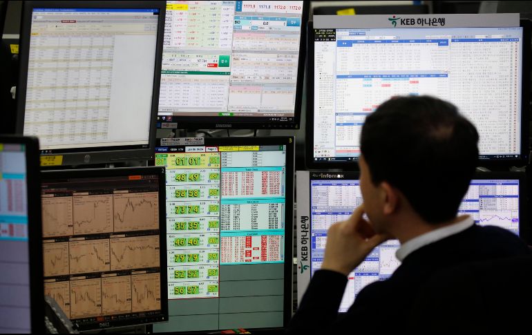 El principal índice, el Dow Jones de industriales, obtuvo un -0.34 %. EFE/J. Heon-Kyun