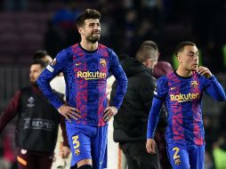 SIN PEGADA. El equipo azulgrana multiplicó las llegadas y los tiros, pero el Galatasaray mantuvo su buen orden defensivo para sacar un empate que deja abierta la eliminatoria. AFP/J. Lago