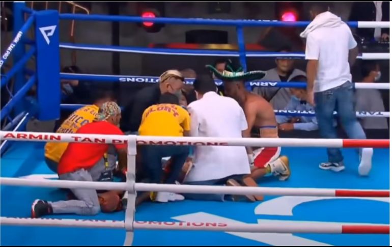 Hero Tito perdió la vida en una pelea en la que se disputaba el campeonato de peso ligero de Indonesia. ESPECIAL