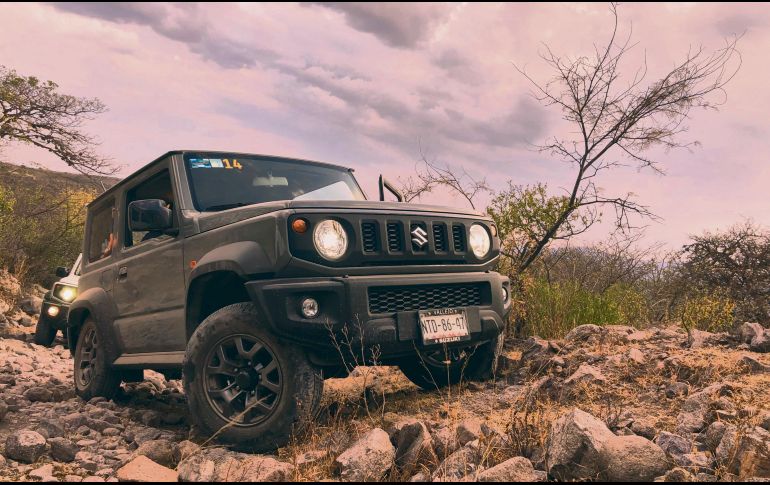 Grata fue la sorpresa la que nos dio el Jimny al poder transitar por caminos sumamente complicados. CORTESÍA/C. Álvarez