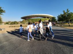 También al Estadio Akron han acudido niños de la Fundación Jorge Vergara. EL INFORMADOR/A. Navarro