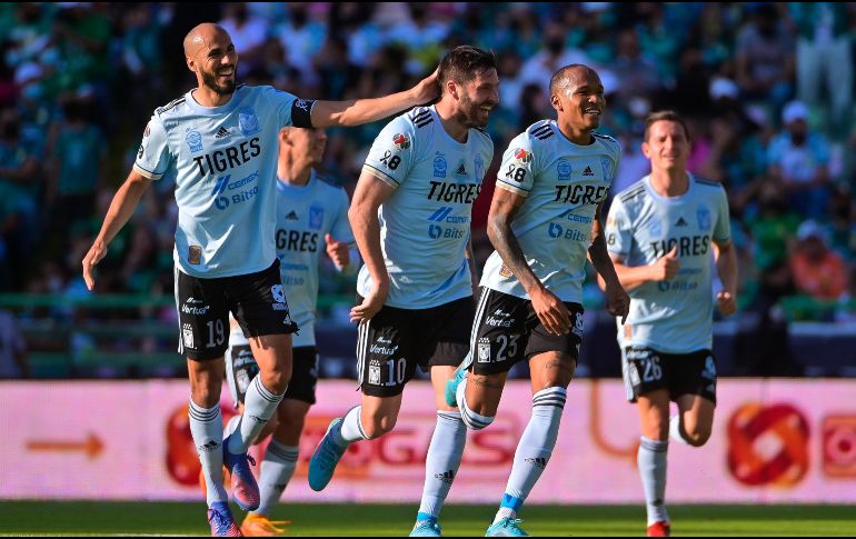 Tigres llegó a 20 puntos y se colocó en el segundo puesto a la espera de los demás resultados por la décima fecha. IMAGO7