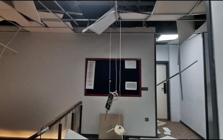 La cadena de televisión local Kurdistan24 publicó en sus redes imágenes de los daños. TWITTER/@K24English