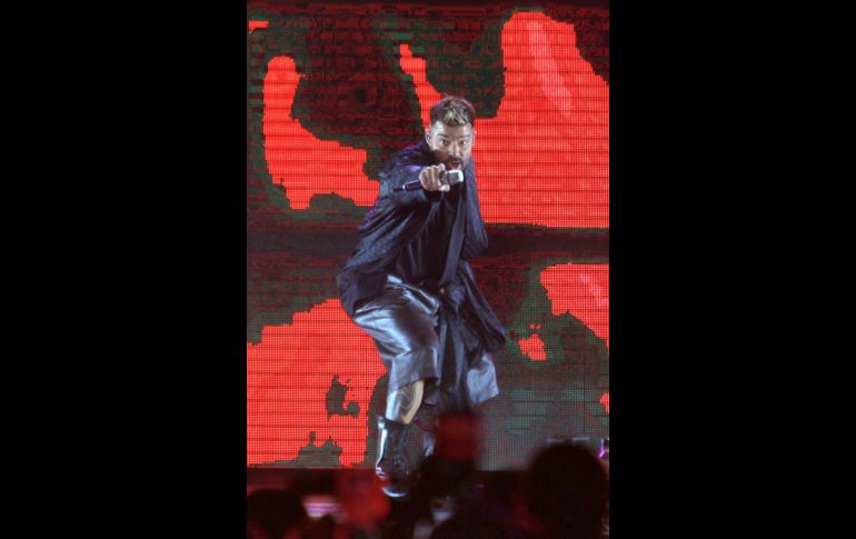 La presentación de Ricky Martin se había postergado dos años por la pandemia. EL INFORMADOR/A. Camacho