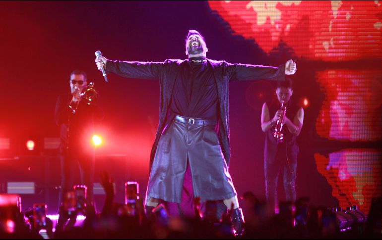 La gira de “Movimiento Tour” llevará a Ricky Martín por otros foros de México tras su visita a la capital y Guadalajara. EL INFORMADOR/A. Camacho