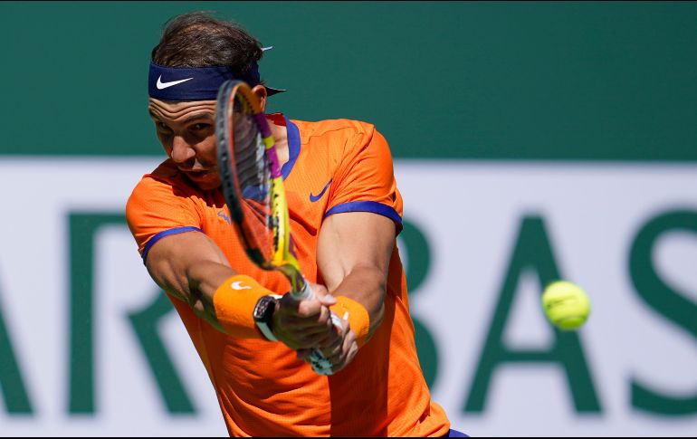 El torneo de Miami nunca ha sido ganado por el tenista español, quien ha perdido cinco finales ahí. AP/M. Terrill