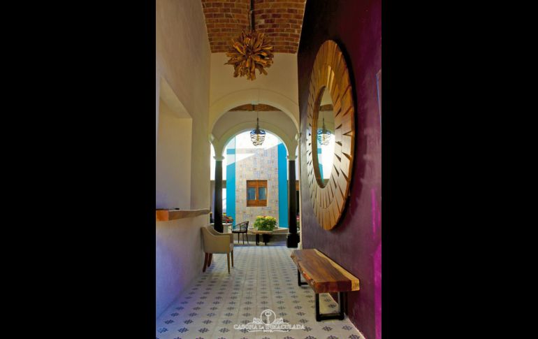 Hotel Casona La Inmaculada. Se disfruta a la vista y no se diga los sabores. ESPECIAL/La Inmaculada