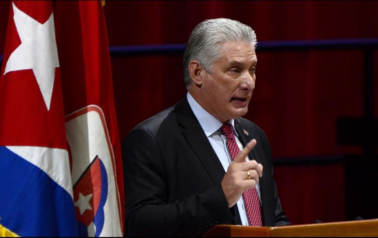 Díaz-Canel dijo que 