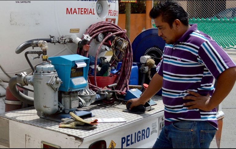 El costo del gas LP se ha disparado en lo que va del año. EL INFORMADOR / ARCHIVO