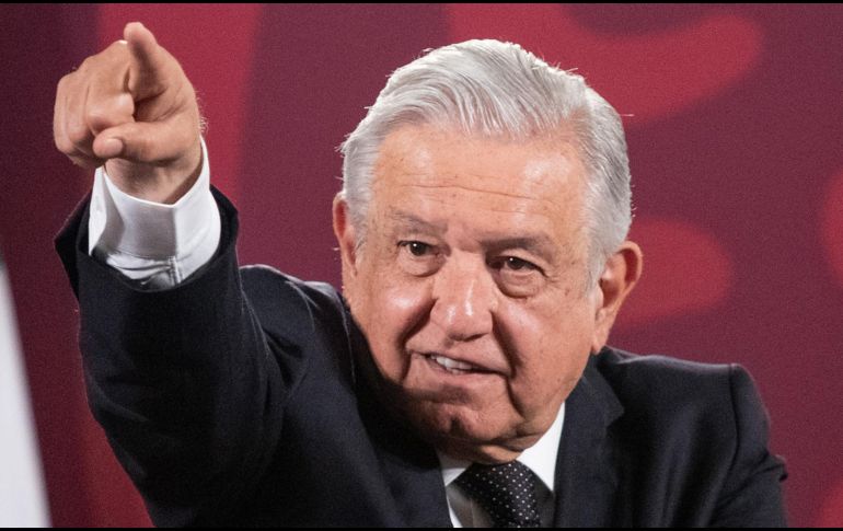 AMLO reitera que la postura de su gobierno es no llevar a cabo sanciones económicas en contra de ningún gobierno. EFE / I. Esquivel