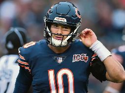 Ben Roethlisberger se retiró a final de la temporada, por lo que dejó un gran hueco en los Steelers. Ahora, con Mitchell Trubisky (foto) buscarán esa movilidad que Ben no tenía. AFP / ARCHIVO