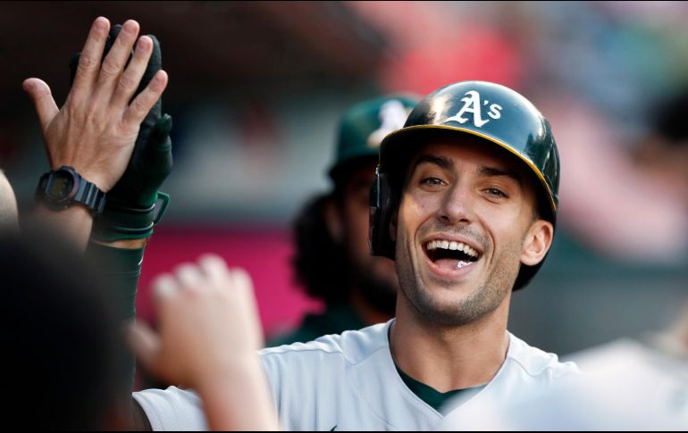 En la pasada temporada Olson fue uno de los pilares en la ofensiva de los Athletics, al batear para promedio de .271 con 39 jonrones y 111 empujadas en 156 partidos. AP / ARCHIVO