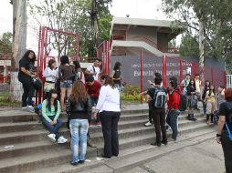 La UdeG mencionó que se inició un proceso de investigación sobre el caso, a partir de la manifestación llevada a cabo el pasado 11 de marzo en la Preparatoria Vocacional. EL INFORMADOR / ARCHIVO