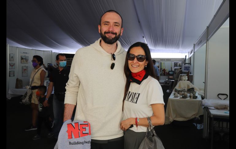 Jorge Garduño y Erika Rosales. GENTE BIEN JALISCO/Claudio Jimeno