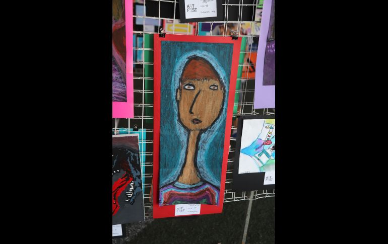 Exposición de alumnos en el Art Fest. GENTE BIEN JALISCO/Claudio Jimeno