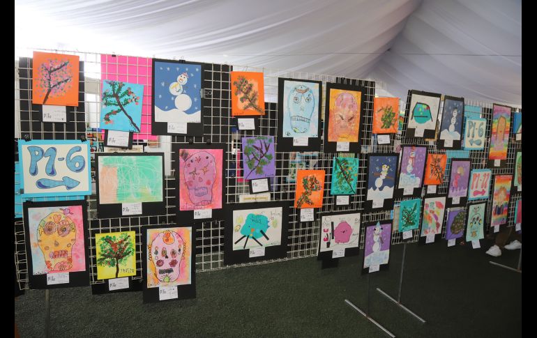 Exposición de alumnos en el Art Fest. GENTE BIEN JALISCO/Claudio Jimeno