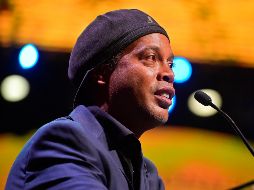 Ronaldinho fue investido en el Salón de la Fama del Futbol Internacional, avalado por la FIFA, en la ciudad de Pachuca. IMAGO7