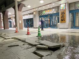 Las autoridades indicaron que están trabajando para evaluar los daños provocados por el sismo. EFE/JIJI PRESS