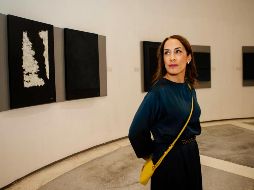Ana Beatriz Peregrina  explica que su obra es un trabajo de introspección que le permitió crear momentos únicos. EL IFNORMADOR/G. Gallo