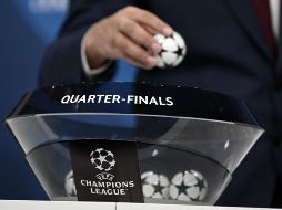 Este viernes 18 de marzo se realizó en Nyon, Suiza, el sorteo de la Champions League 2022, así como el de la Europa League. AFP / F. Coffrini