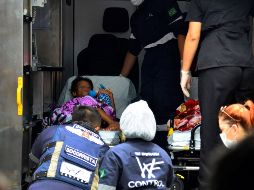 Imágenes difundidas por medios locales muestran a los niños extremadamente flacos luego del rescate. AFP/J. Matos