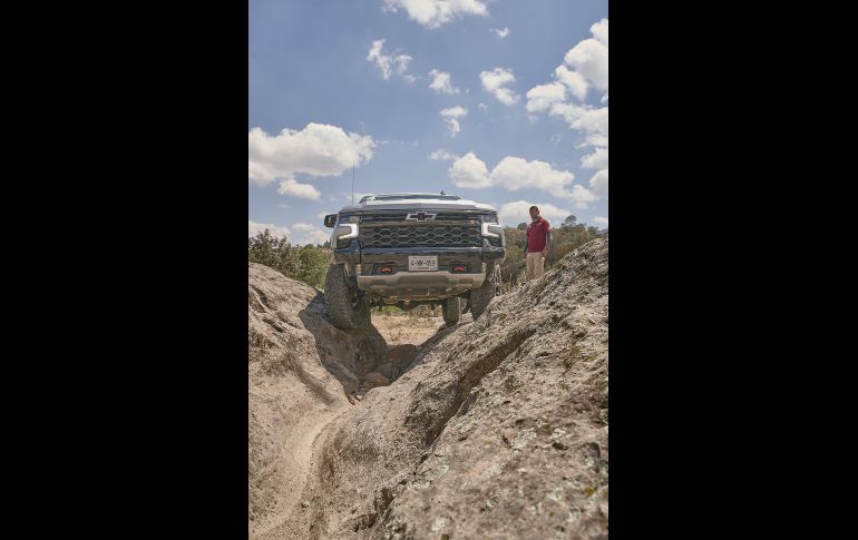 Nos divertimos con ella probando la suspensión y poniendo al límite sus capacidades. ESPECIAL/Chevrolet