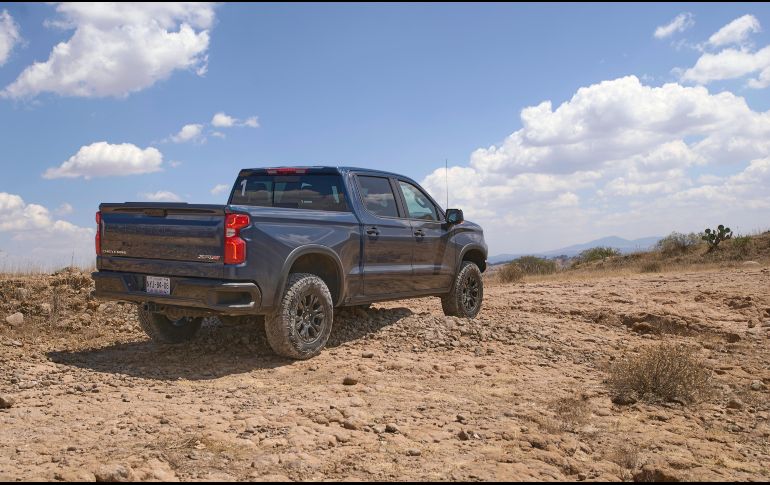 Manejar y divertirnos, el objetivo de esta prueba que nos dejó una sonrisa por el gran desempeño de la pickup. ESPECIAL/Chevrolet