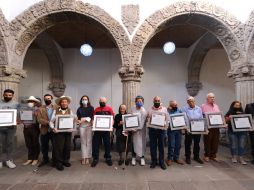 Los artesanos que recibieron el reconocimiento provienen de distintas partes de la Entidad. TWITTER/@CulturaJalisco