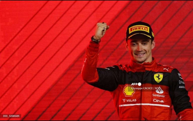 Leclerc celebra su victoria de este domingo. AFP / G. Cacace