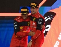 ¡Qué forma de estrenar el reglamento de la F1 para el equipo Ferrari! AFP/O. Kose