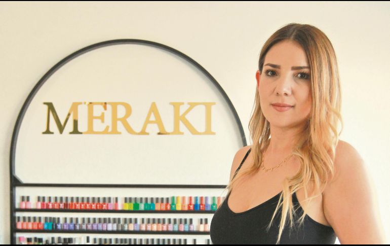 Conocimiento. La experiencia de conocer las necesidades de la mujer contemporánea dio pie a crear Meraki Estudio de Belleza, explica Rocío Viridiana Arellano Ramírez. El Informador/ A. Camacho