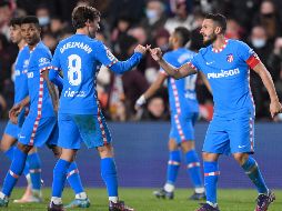 El Atlético de Madrid envió el autobús del primer equipo con destino a Varsovia Polonia, cargado de material de ayuda humanitaria para las víctimas de la invasión rusa de Ucrania. AFP / O. Del Pozo