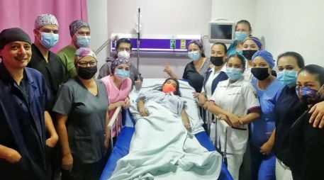 Tanto la madre, Guadalupe, de 19 años, como la bebé, fueron reportadas como estables por el Sistema de Salud estatal. ESPECIAL/Secretaría de Salud Jalisco