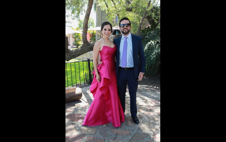 Alejandra Pérez y Felipe Romero. GENTE BIEN JALISCO/Antonio Martínez