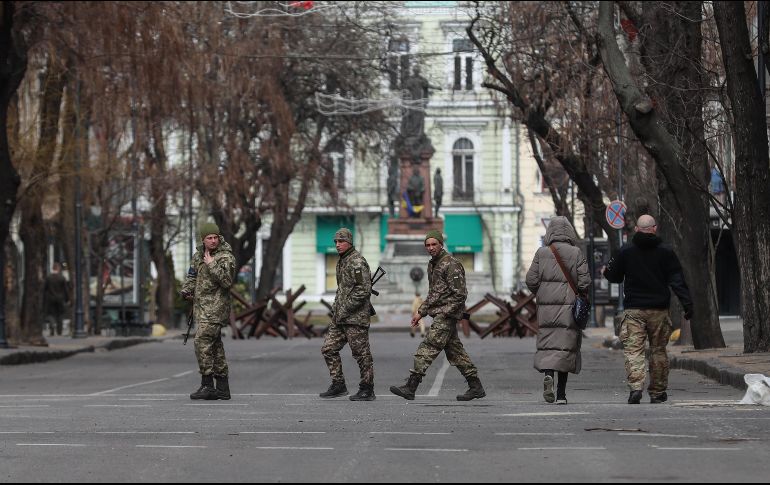 La posibilidad de que Rusia use armas nucleares ha despertado un gran número de críticas internacionales. EFE/S. Suna