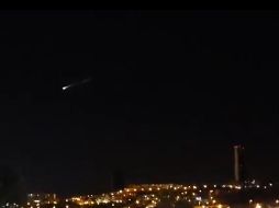 El acontecimiento no fue sólo visto en los cielos del norte de México, sino que se pudo ver 