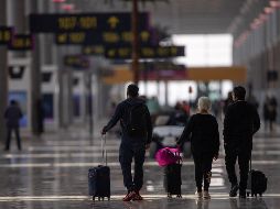 En su segundo día de trabajo sólo se operaron 12 vuelos nacionales. EFE/I. Esquivel