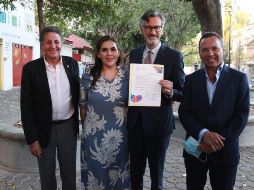La visita del embajador de Francia en México sirvió también para incentivar la colaboración entre Zapopan, Guadalajara y Francia. TWITTER/@ZapopanGob