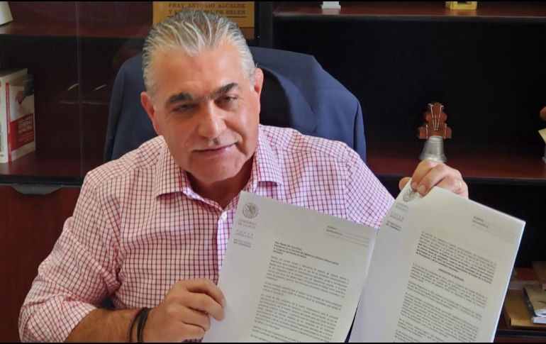 Hugo Contreras Zepeda, coordinador de la bancada priista en el Congreso de Jalisco. ESPECIAL