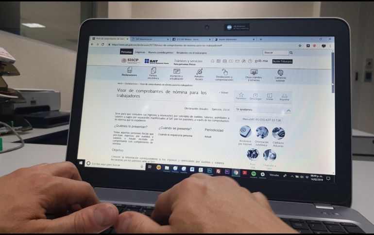Con respecto a 2018, el costo de la recaudación ha disminuido 33% en términos reales. EL INFORMADOR/Archivo