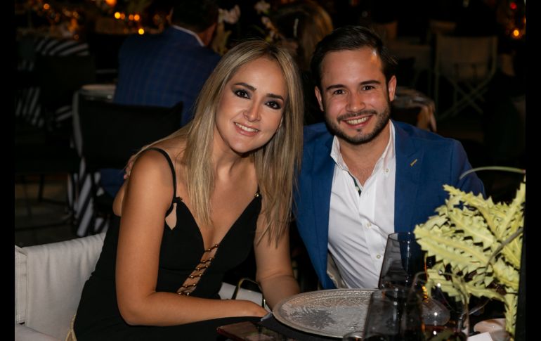 Montse Martín y Mario Michel. GENTE BIEN JALISCO/Jorge Soltero