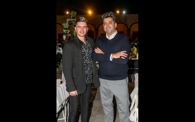 Aram Cortés y Gabriel McFarland. GENTE BIEN JALISCO/Jorge Soltero