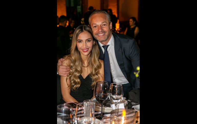 Andrea Castro y Mauricio Tinajero. GENTE BIEN JALISCO/Jorge Soltero