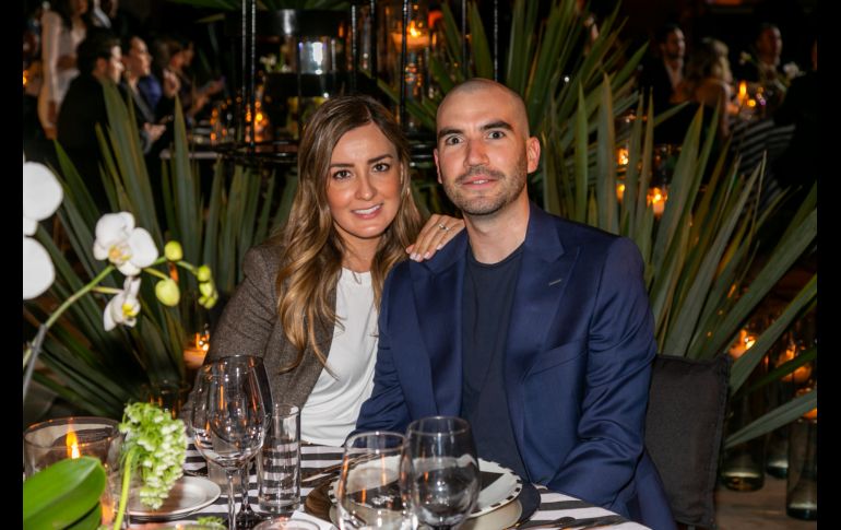 Tere Reyes Retana e Iván Gutiérrez. GENTE BIEN JALISCO/Jorge Soltero