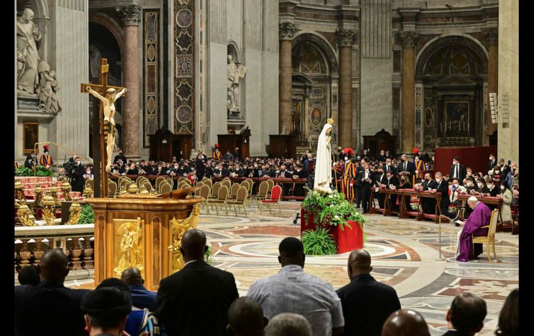 El Papa afirmó en la ceremonia que 