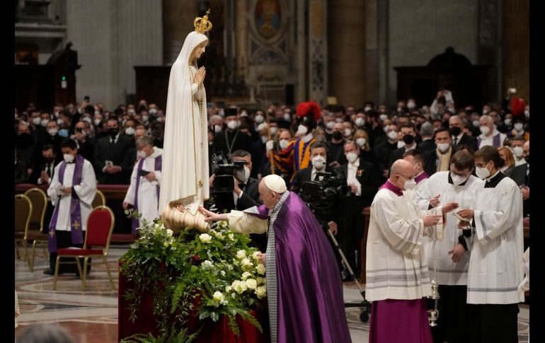 El Papa afirmó en la ceremonia que 
