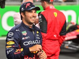 El domingo, en la carrera, será la primera vez que un piloto de nuestro país arranque desde la punta en la máxima categoría del automovilismo. AFP/A. ISAKOVIC